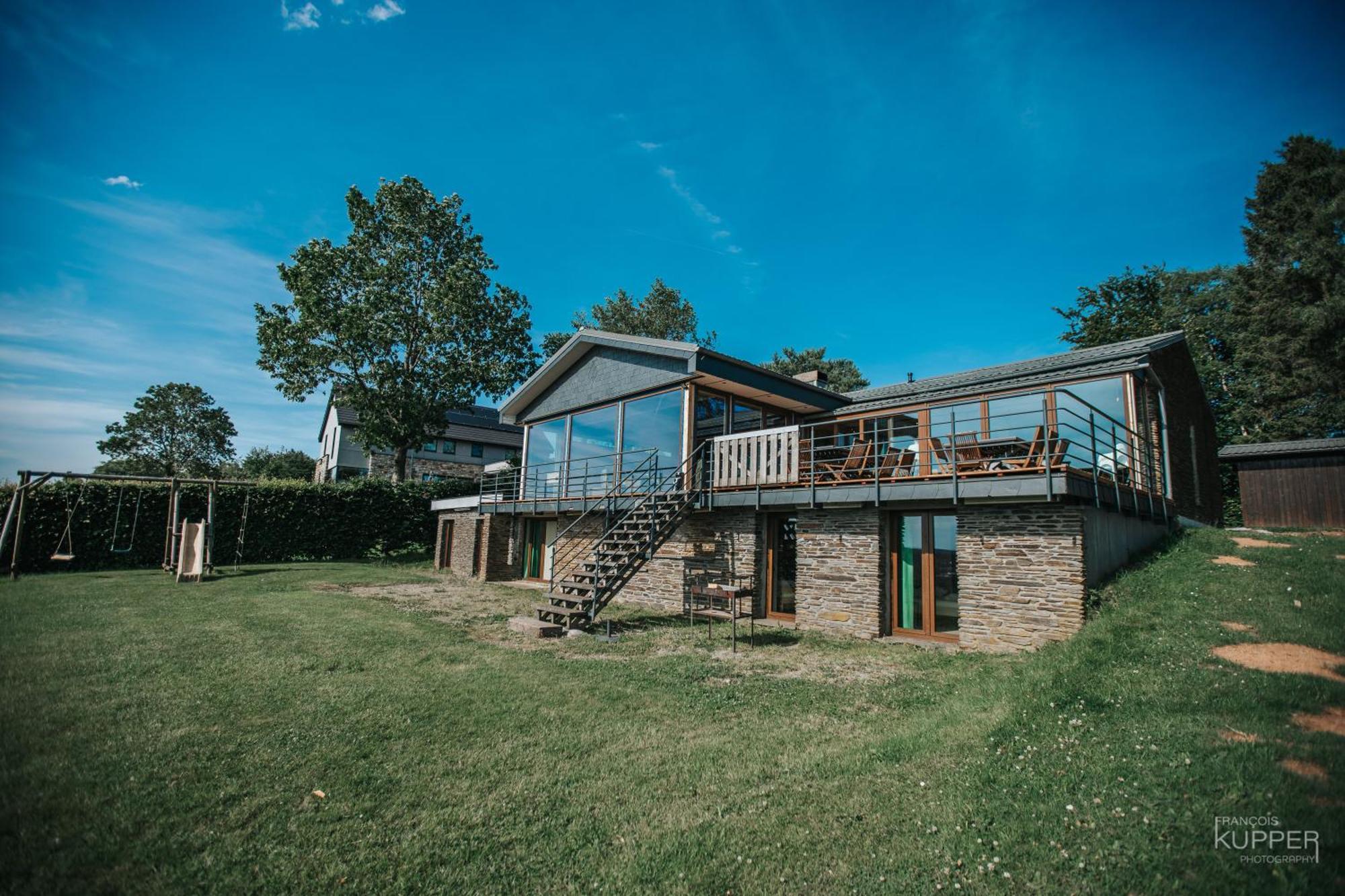 Le Noir Flohay 30 Pers - Malmedy, Vue, Wellness Villa Buitenkant foto