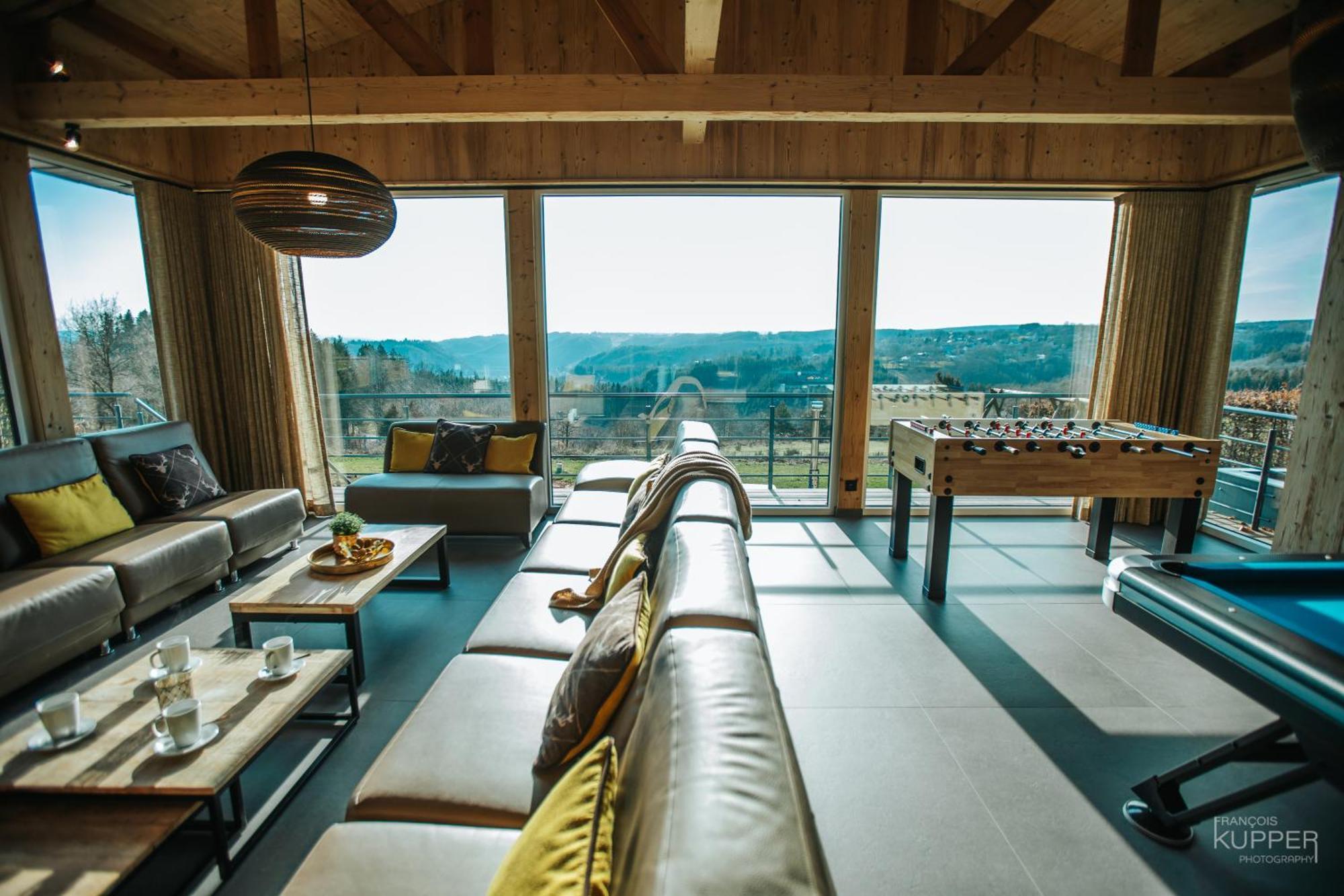 Le Noir Flohay 30 Pers - Malmedy, Vue, Wellness Villa Buitenkant foto